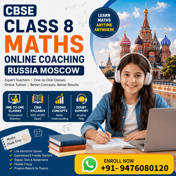 CBSE-Class-8-Maths-Online-Coaching-Russia-Moscow