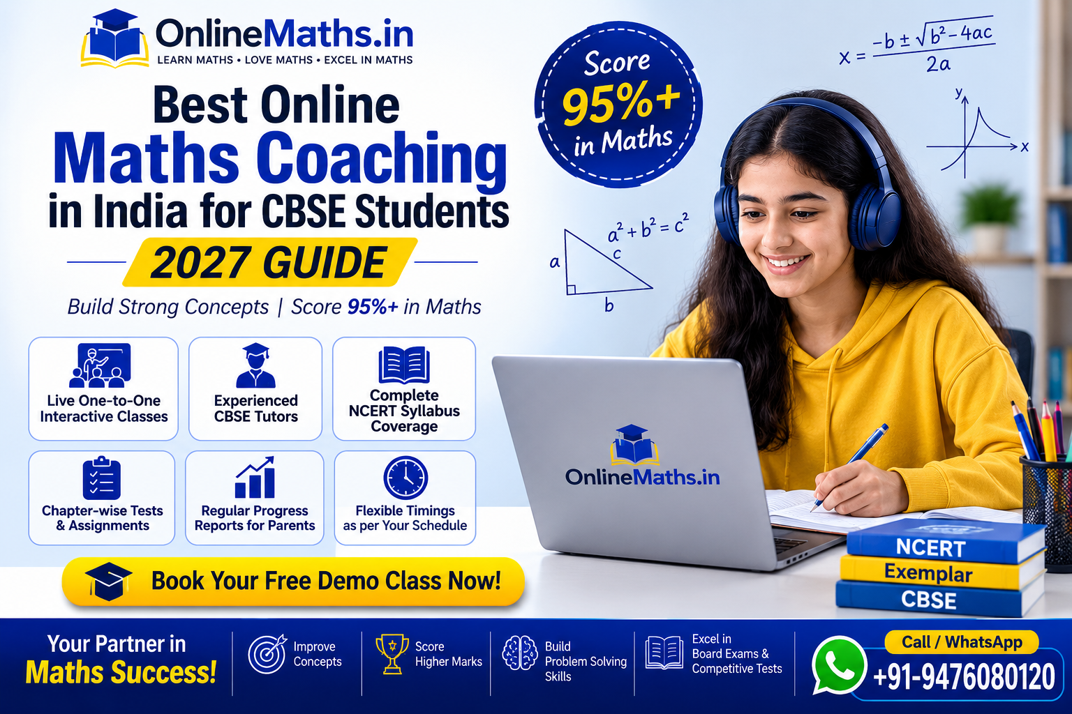 Best Online Maths Coaching in India for CBSE Students (2027 Guide)