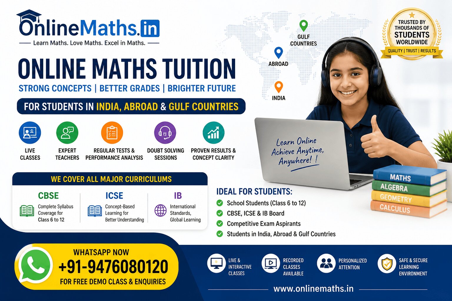 How to Build Strong Maths Concepts from Basics (Complete Guide)