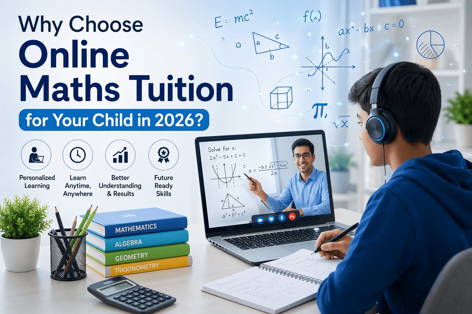 Why Choose Online Maths Tuition for Your Child in 2026