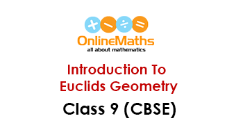 Introduction To Euclid's Geometry