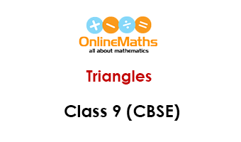 Congruence Of Triangles