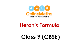 Heron's Formula