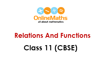 Relations And Functions