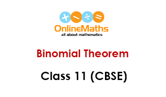 Binomial Theorem