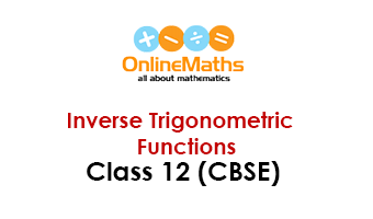 Inverse Trigonometric Functions