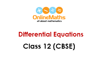 Differential Equations